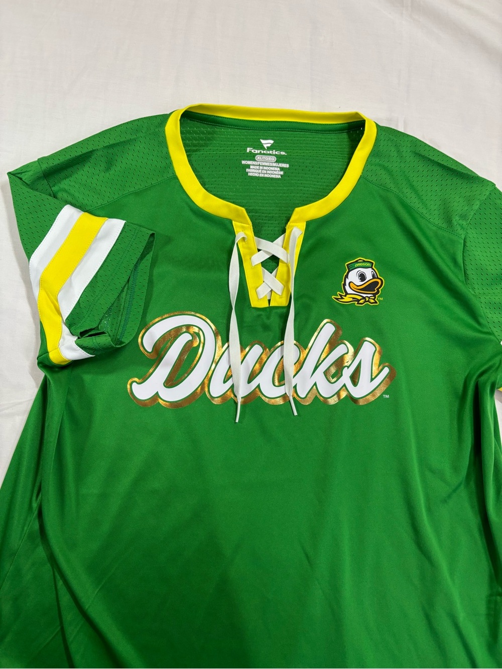 Fanatics Oregon Ducks green jersey
